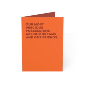 Our Most Precious Possessions Greeting Card (1, 10, 30, and 50pcs)